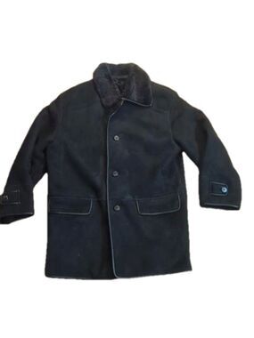 Tradong by Sam Mi Faux Leather Fur Lined Jacket XL